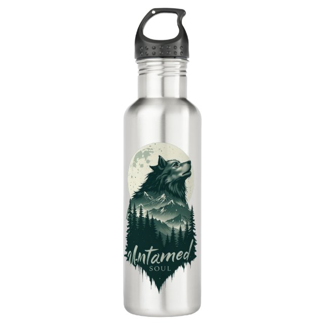 Untamed Soul Stainless Steel Water Bottle (Front)
