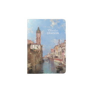 Unterberger’s Venice custom name passport cover