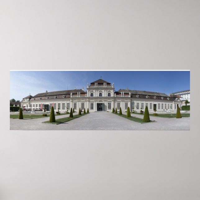Unteres Belvedere Poster (Front)