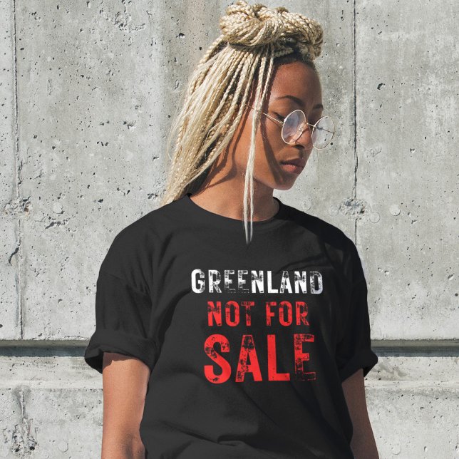 Unti Trump Greenland Not For Sale Political Quote T-Shirt (Creator Uploaded)