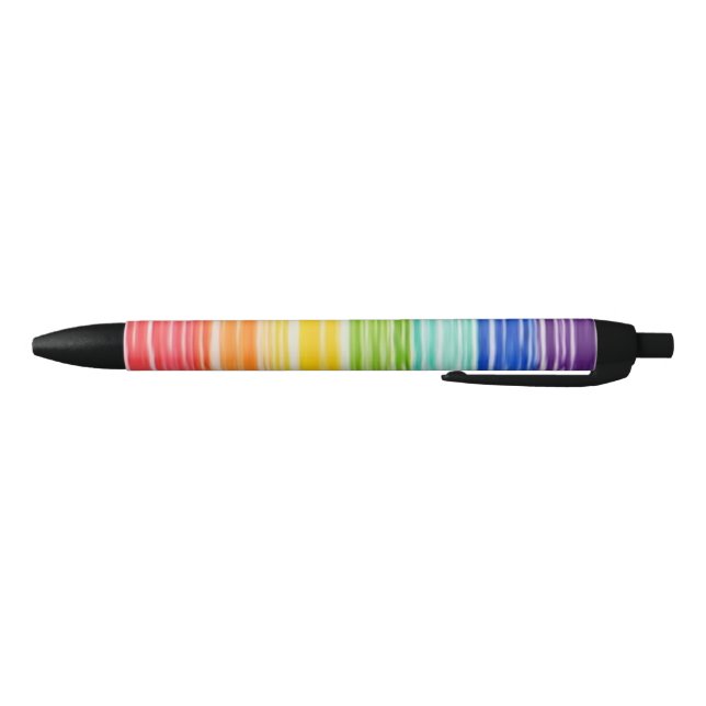 Untidy rainbow stripes pen (Bottom)