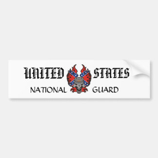 UNTIED STATES NATIONAL GUARD BUMPER STICKER