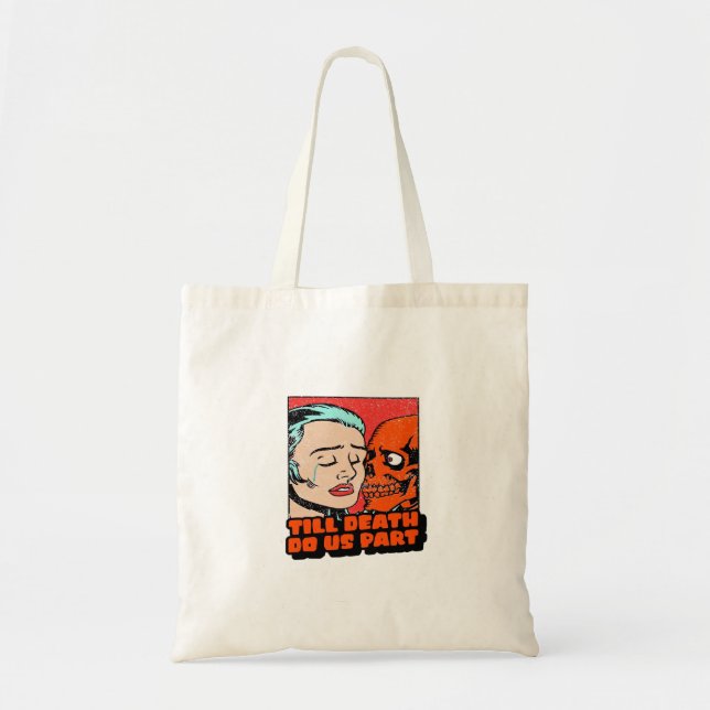 Until Death Do Us Part Classic Design Tote Bag (Front)