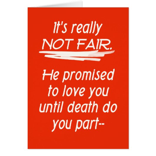 Until Death Do You Part Cards (Front)