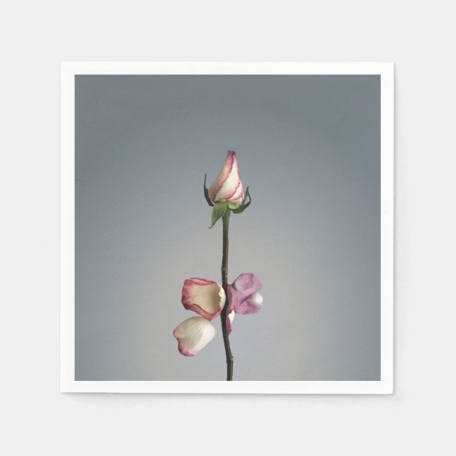 Until the last petal... paper napkins (Front)