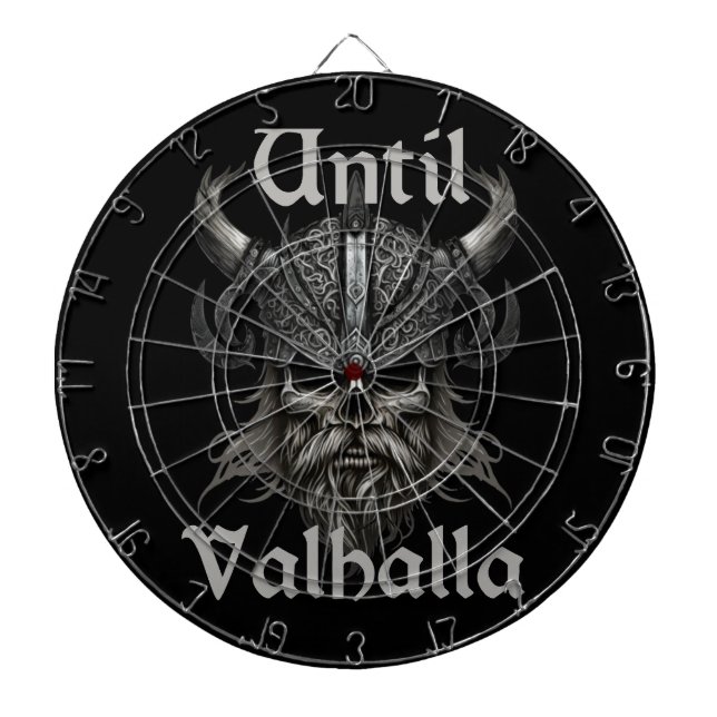 Until Valhalla Dart Board (Front)