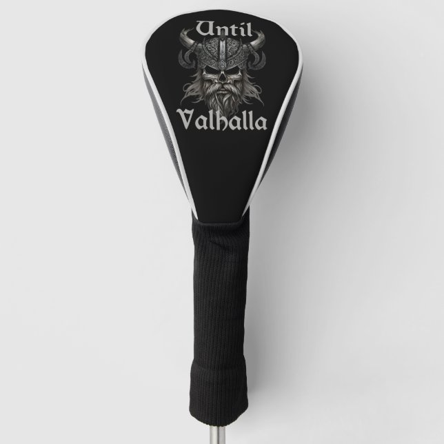 Until Valhalla Golf Head Cover (Front)
