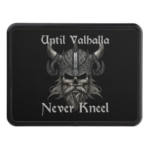 Until Valhalla Never Kneel Hitch Cover