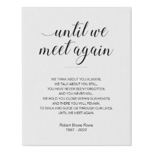 Until We Meet Again Gifts On Zazzle Until We Meet Again Gifts On Zazzle