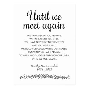 Until We Meet Again Gifts On Zazzle