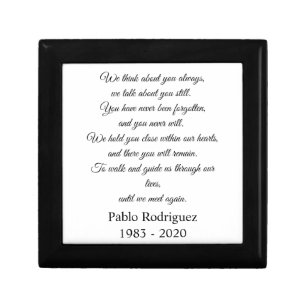 Until We Meet Again Keepsake Box