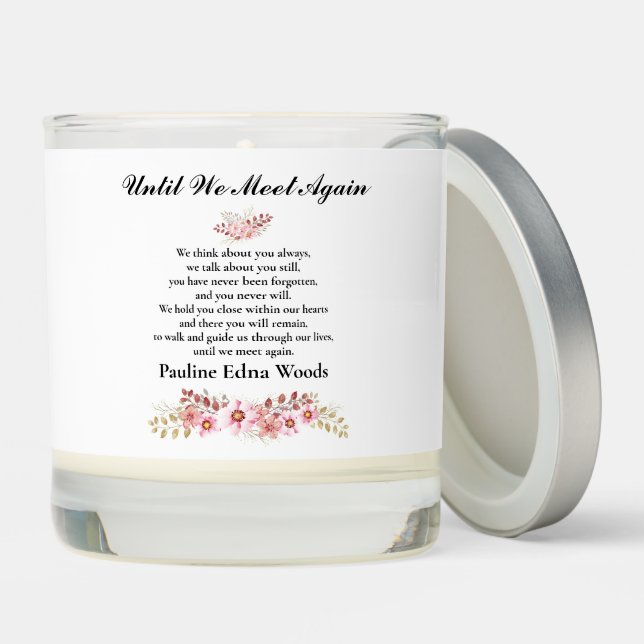 Until We Meet Again Scented Candle (Lid)