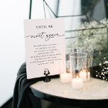 Until We Meet Again Wedding Memory Table Sign at Zazzle