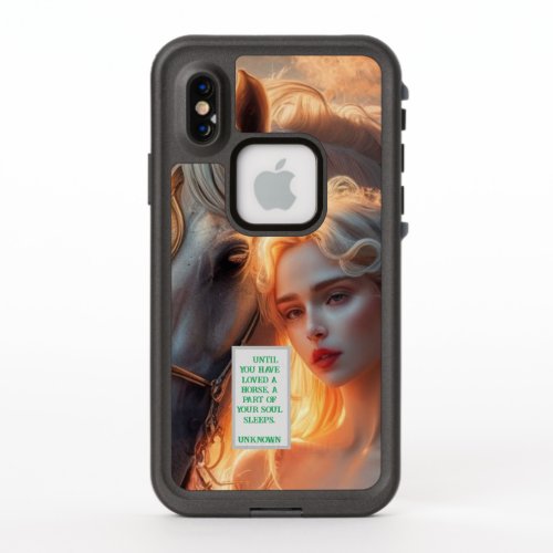 Until you have loved a horse  IPhone Case