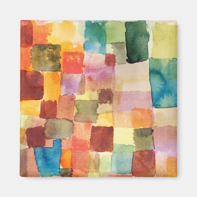 Untitled (1914) by Paul Klee Magnet (Front)