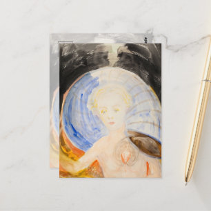 Untitled, 1934 by Hilma af Klint Postcard