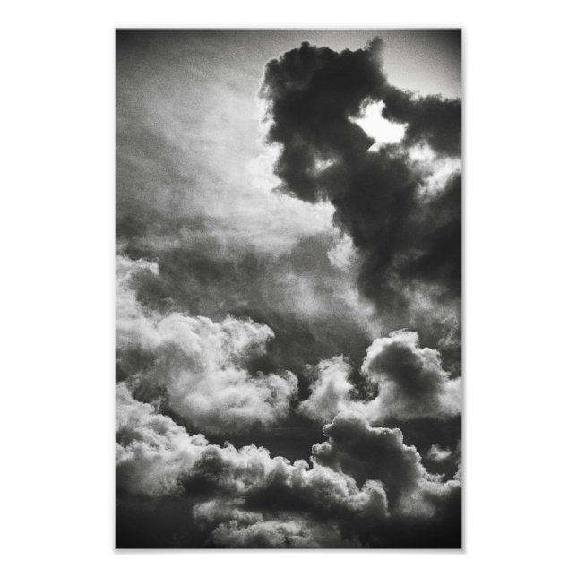 Untitled #1 (Clouds) Photo Print (Front)