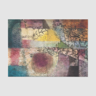 Untitled 2 by Paul Klee, Abstract Art Tissue Paper