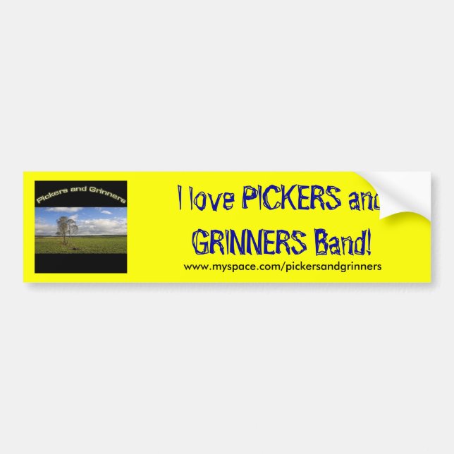 Untitled Bumper Sticker (Front)
