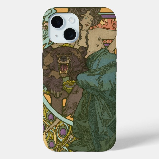Untitled by Alphonse Mucha (1902) Case-Mate iPhone Case (Back)