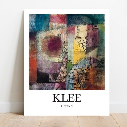 Untitled by Paul Klee Poster