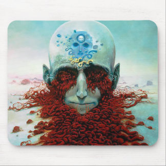 Untitled (Decomposition) by Zdzislaw Beksinski Mouse Pad