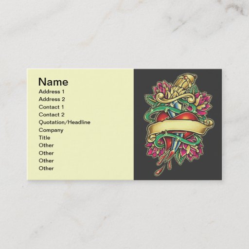 Customizable Untitled, Name, Address 1, Address 2, Contact 1... Business Card