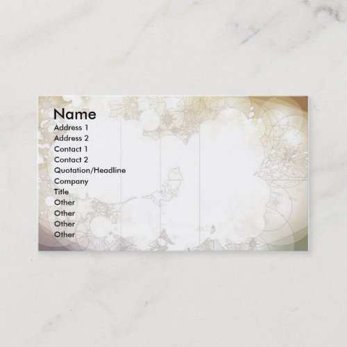 Untitled, Name, Address 1, Address 2, Contact 1... Business Card Templates