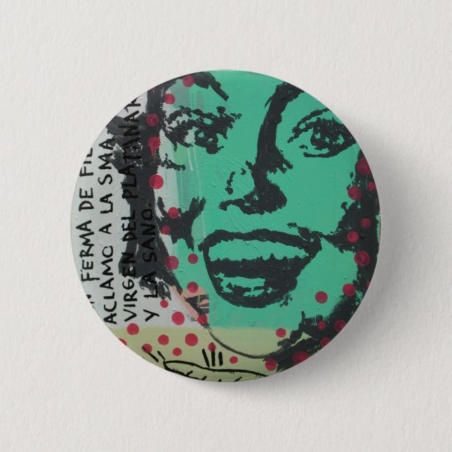Untitled Pinup Button (Front)