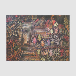 Untitled (Reconstruction), Paul Klee Abstract Art Tissue Paper