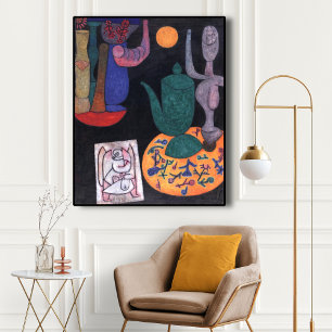 Untitled (Still life) by Paul Klee, Abstract Art Poster