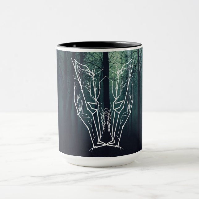 Unto the Wolves Coffee Mug (Center)