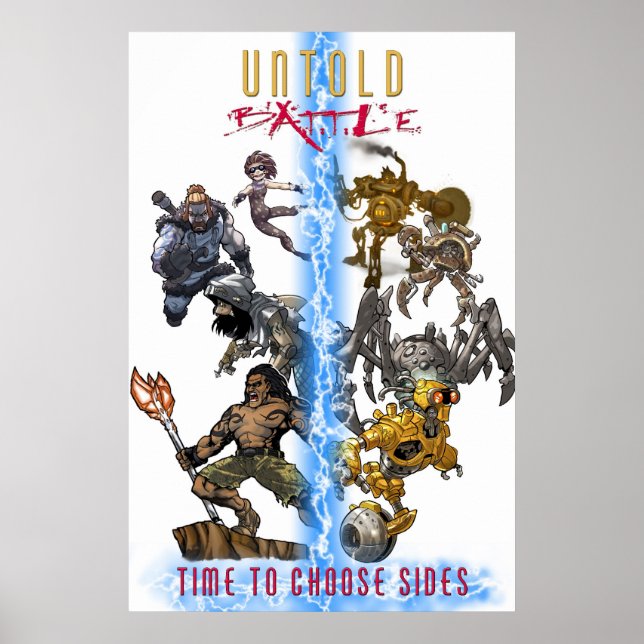 Untold: Battle Poster (Front)