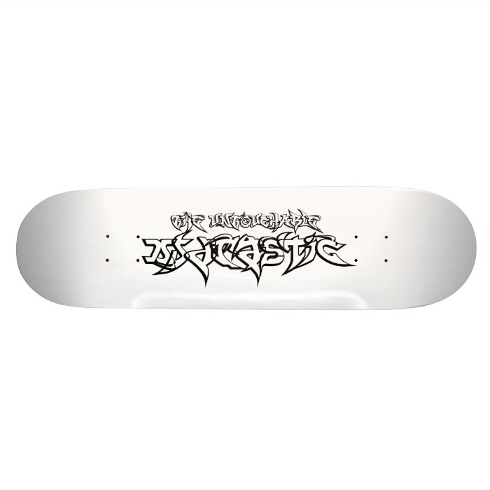 Untouchable DJ Drastic Logo [Skateboard]