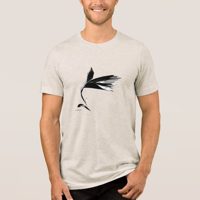 Untouched  T-Shirt Tri-Blend Shirt (Front)