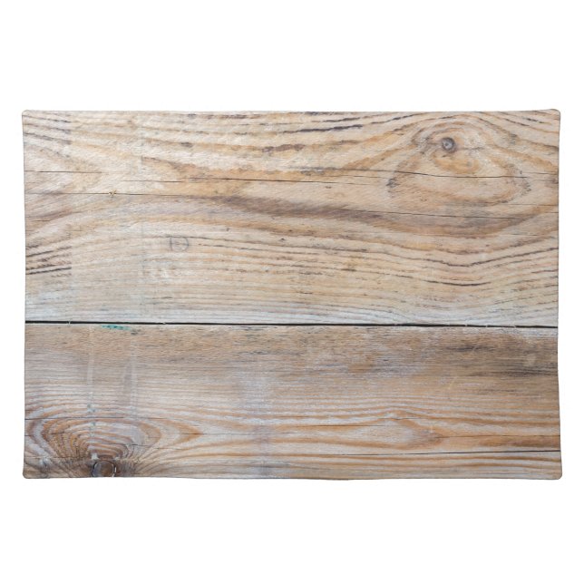 Untreated wood cloth placemat (Front)