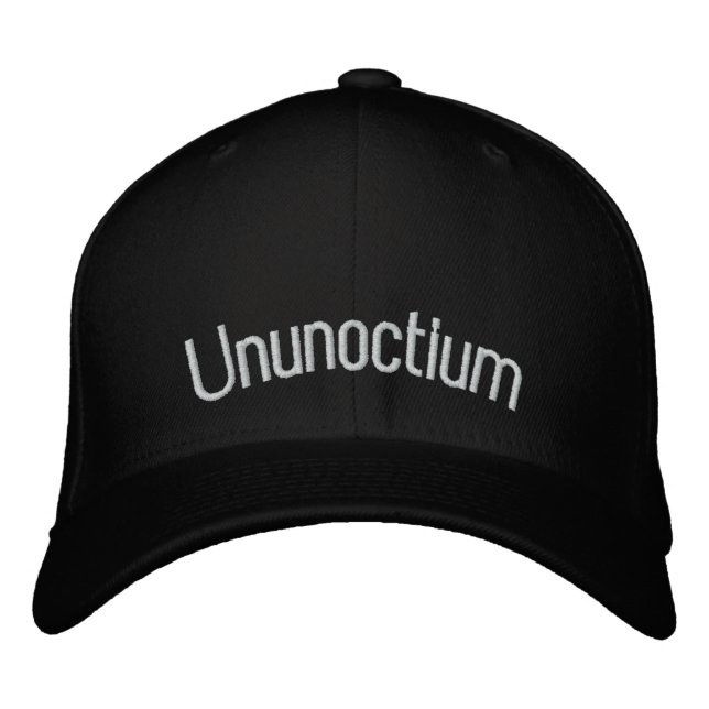 Ununoctium Embroidered Baseball Hat (Front)