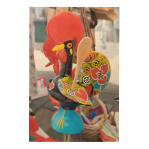 Unusual Chicken Spoon Rest Wood Wall Decor