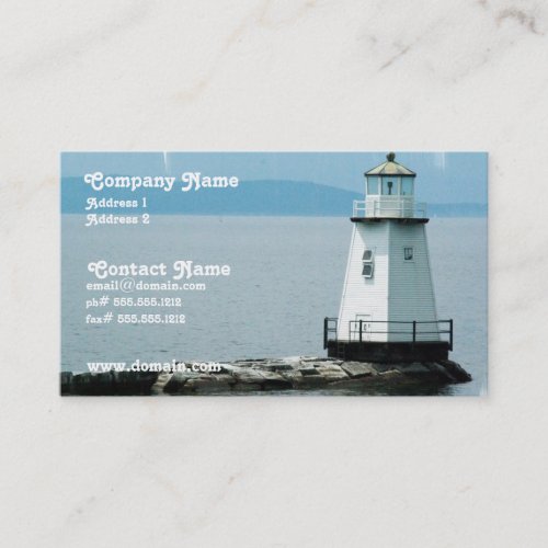 Unusual Lighthouse Busness Card Business Cards