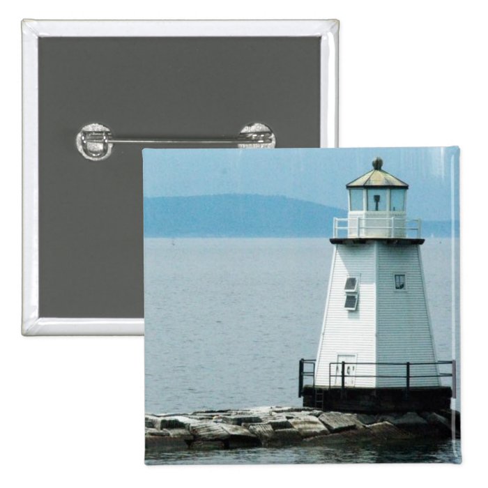 Unusual Lighthouse Square Pin