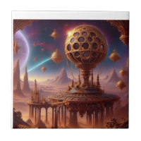 Unusual Spherical Structure On A Desolate Planet