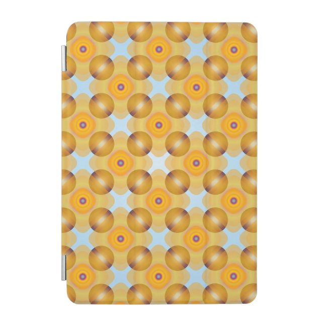 Unusual  Yellow Geometric iPad Mini Cover (Front)