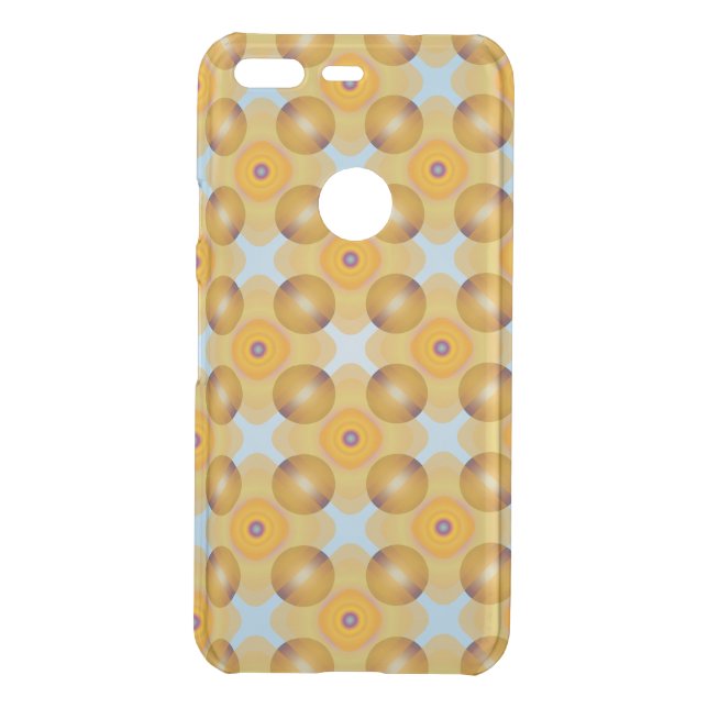 Unusual  Yellow Geometric Uncommon Google Pixel Case (Back)