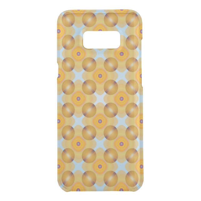 Unusual  Yellow Geometric Uncommon Samsung Galaxy Case (Back)
