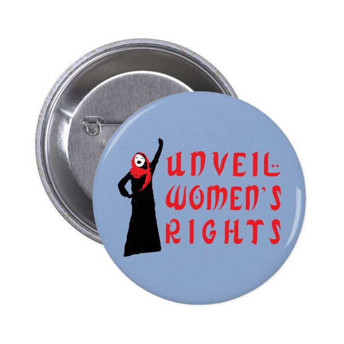 Unveil Muslim Women's Rights Buttons