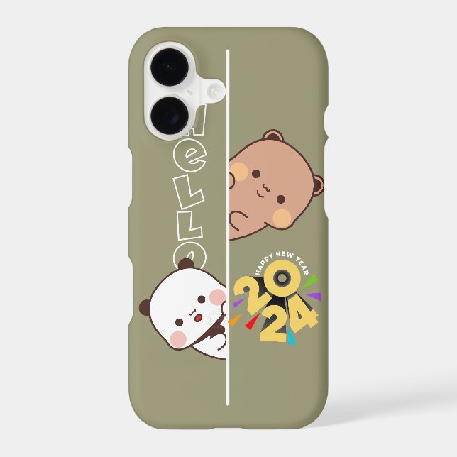 Unveiling New Year of 2024 |  Iphone Case (Back)