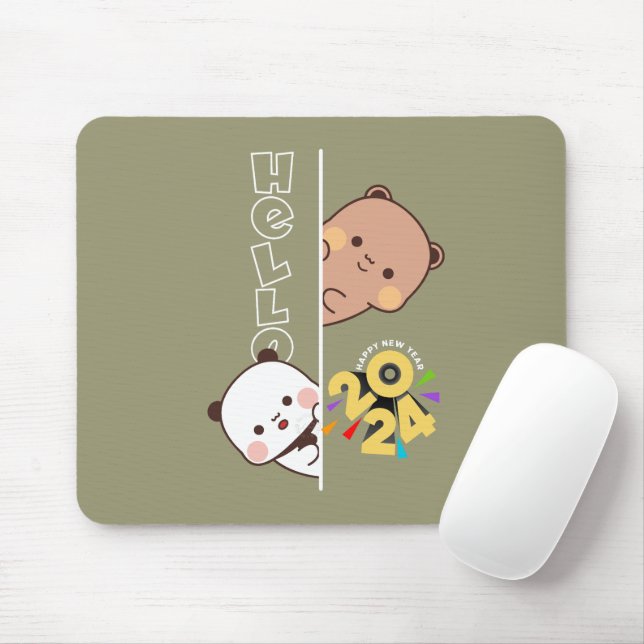Unveiling New Year of 2024 |  Mouse Pad (With Mouse)