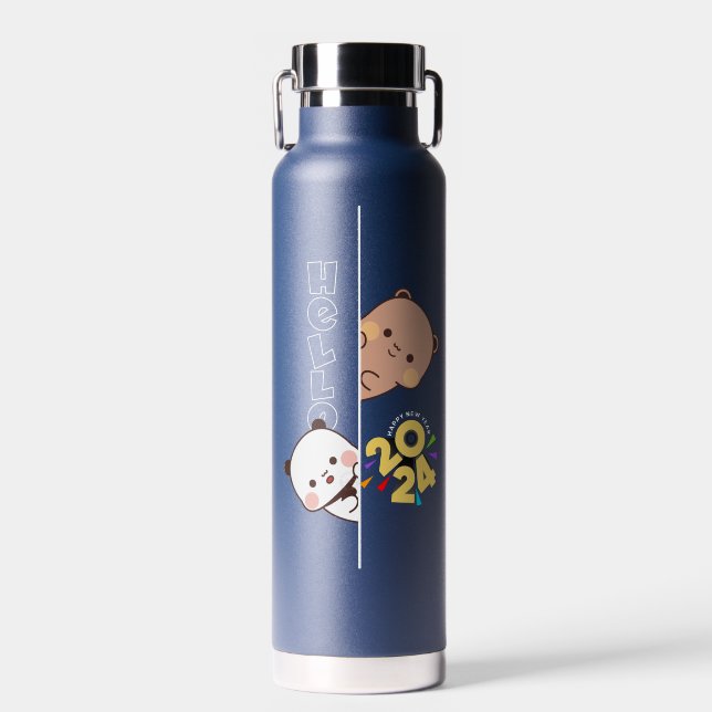 Unveiling New Year of 2024 | Thor Copper Vacuum Water Bottle (Front)