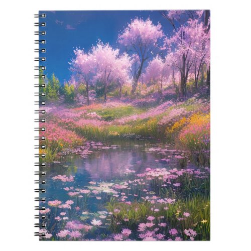 Unveiling the Colorful Nature Encircling the Small Notebook