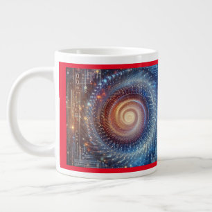Unveiling the Digital Realm Giant Coffee Mug